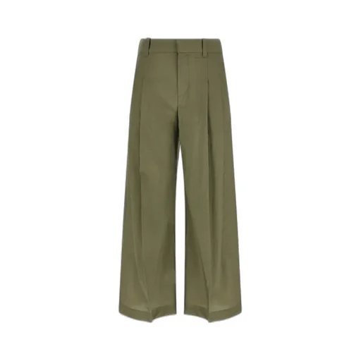 Brunello Cucinelli Pleated Wide-Leg Trousers