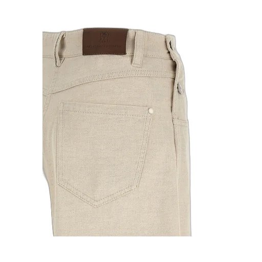 Brunello Cucinelli High-Rise Wide-Leg Jeans