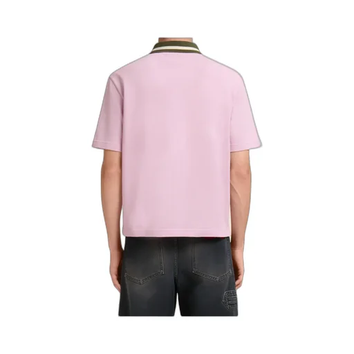 Marni Piqué Striped Polo Shirt