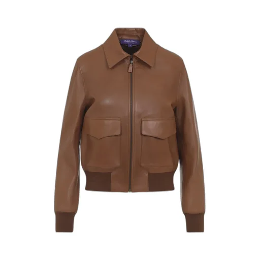 Ralph Lauren Sullivan Bomber Leather Jacket