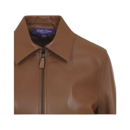 Ralph Lauren Sullivan Bomber Leather Jacket