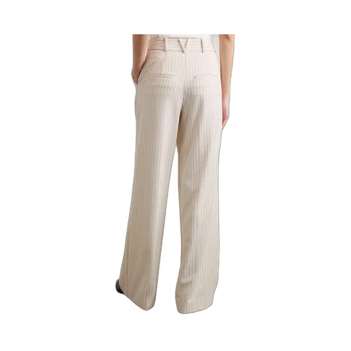 Jacquard Wide-Leg Casual Pants