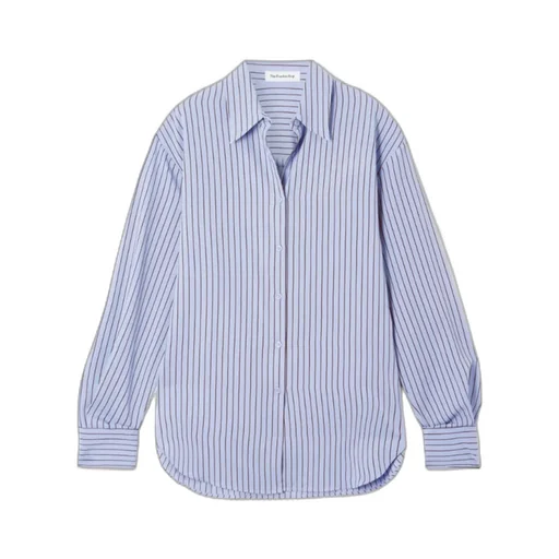 Peri Striped Lyocell-Blend Twill Shirt