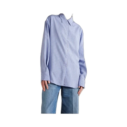 Peri Striped Lyocell-Blend Twill Shirt