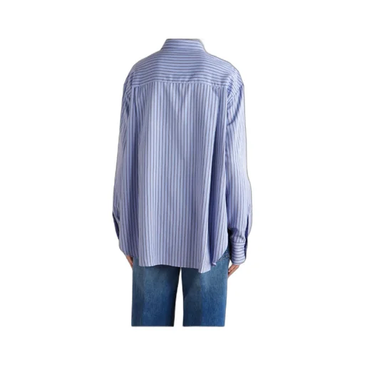 Peri Striped Lyocell-Blend Twill Shirt