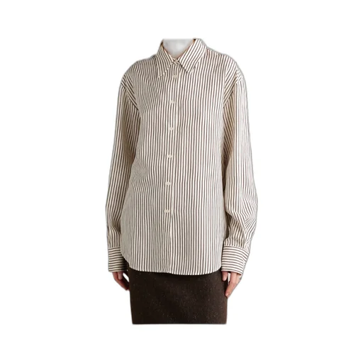 Peri Striped Lyocell-Blend Twill Shirt