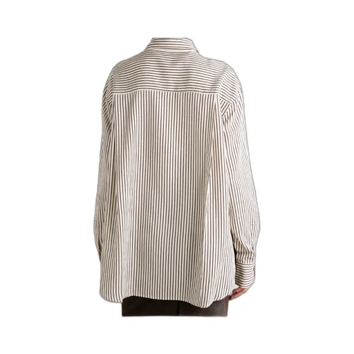 Peri Striped Lyocell-Blend Twill Shirt