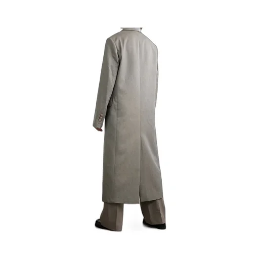 Jane Double-Breasted Twill Coat