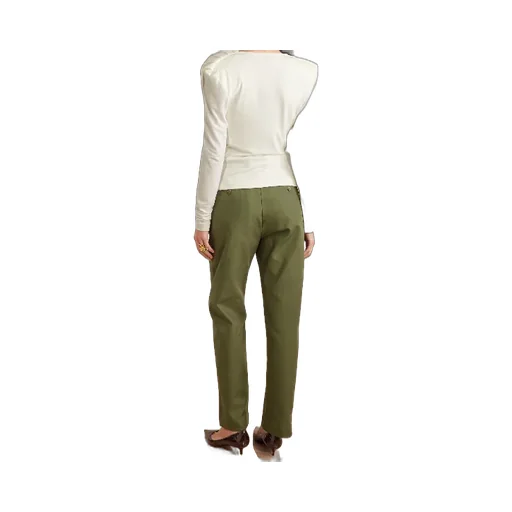 Wardrobe.Nyc Evening Cowl Neck Draped Blouse
