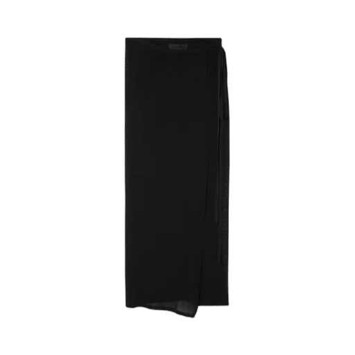 Alsen Knitted Midi Wrap Skirt