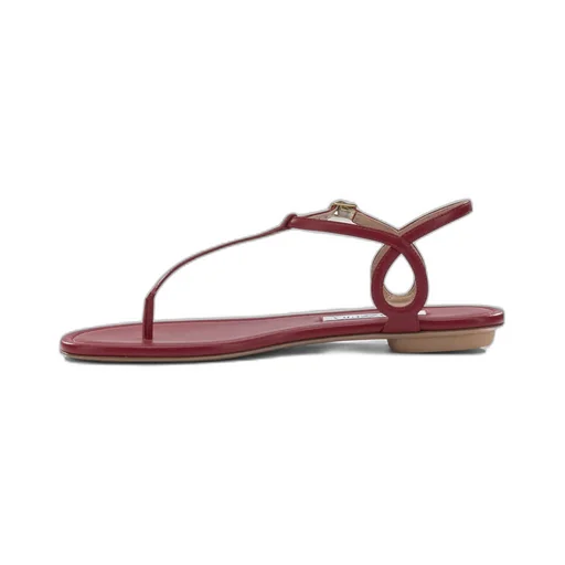 Aquazzura Buckle Detailed Open Toe Sandals