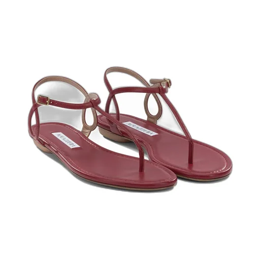 Aquazzura Buckle Detailed Open Toe Sandals