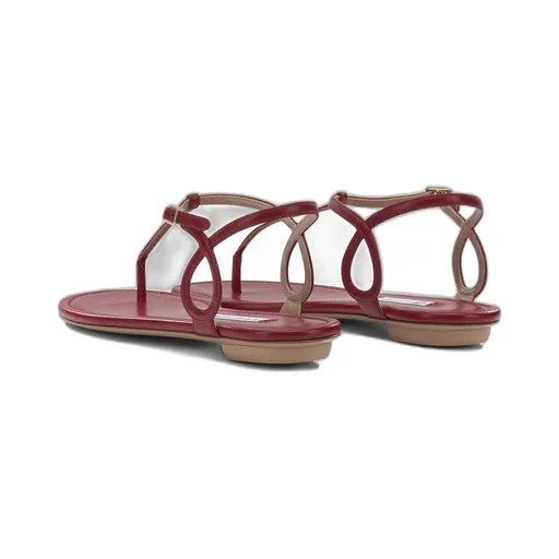 Aquazzura Buckle Detailed Open Toe Sandals
