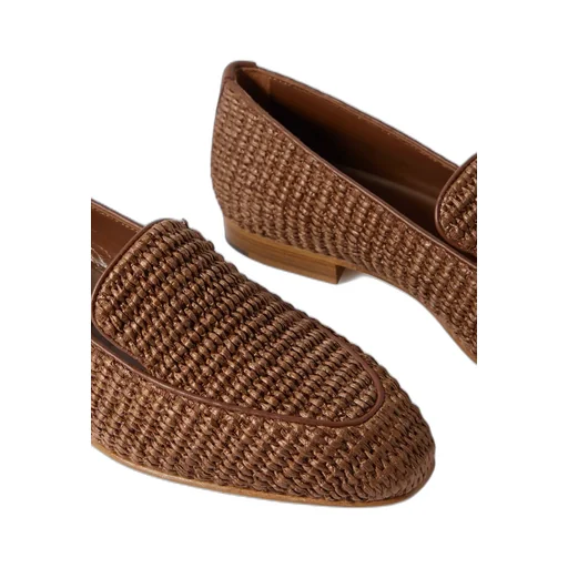 Raffia Loafers