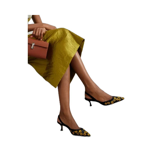 Pointed High Heel Sandals