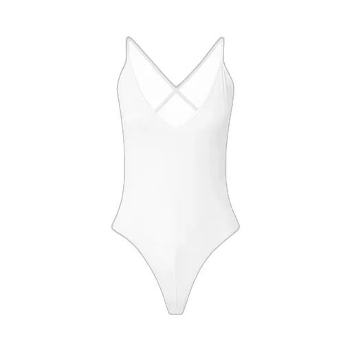 Stretch-Jersey Thong Bodysuit