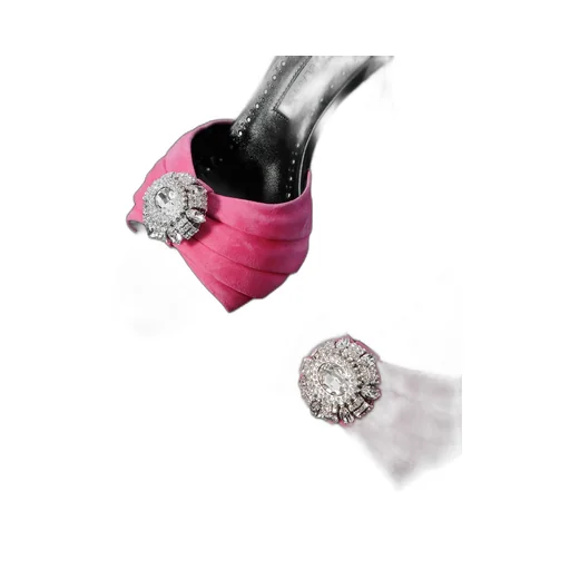 Crystal-Embellished Ruched High-Heeled Sandals