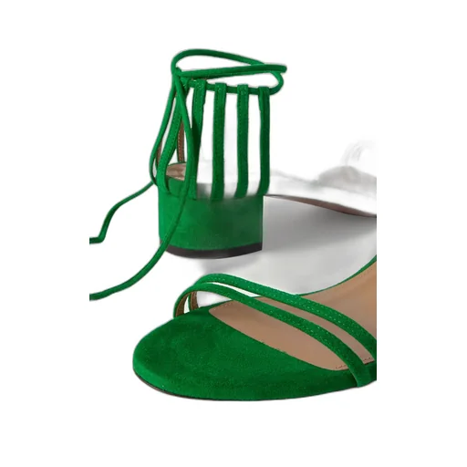 Open-Toed High-Heeled Sandals