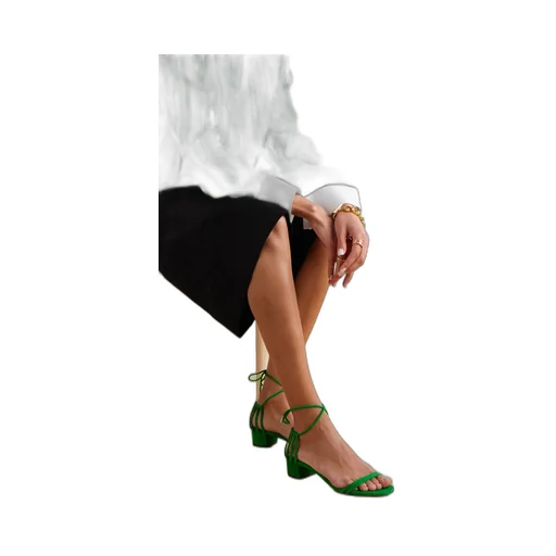Open-Toed High-Heeled Sandals
