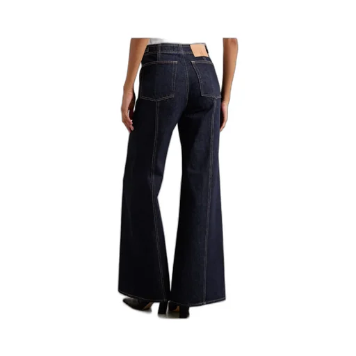 High-Waisted Flared Jeans