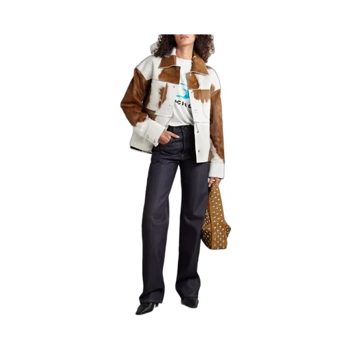 Stitch Printed Casual Jacket0