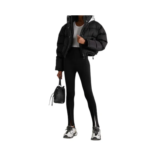Hooded Quilted Down Jacket