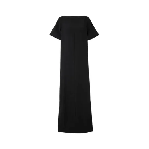 Clelia Open-Back Crepe Gown