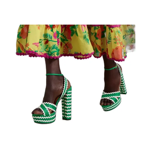 Open-Toed High-Heeled Sandals