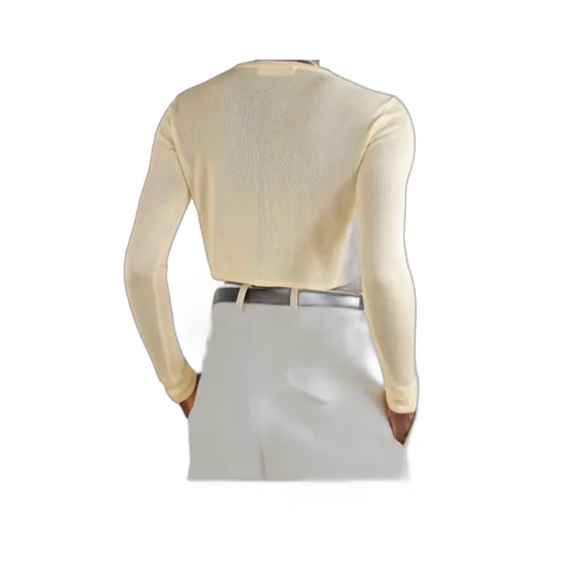 Kazel Cropped Knitted Top