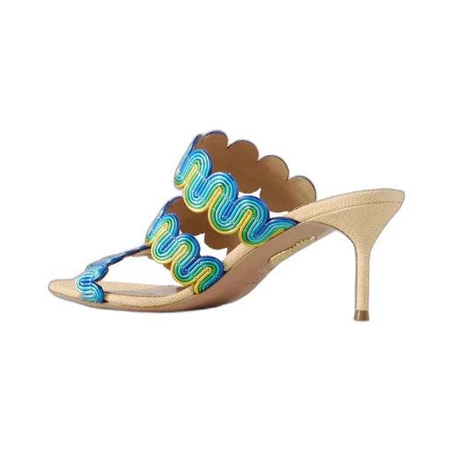 Open-Toed High-Heeled Sandals