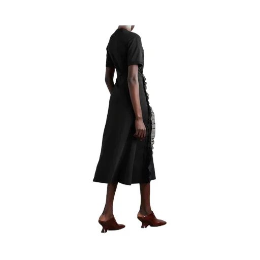 Round-Neck Long Dress