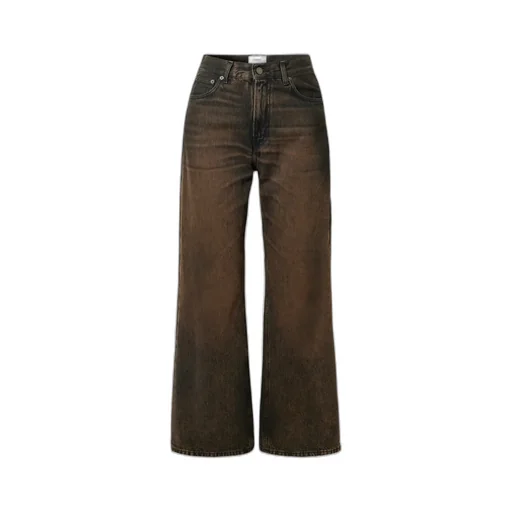 High-Waisted Wide-Leg Jeans