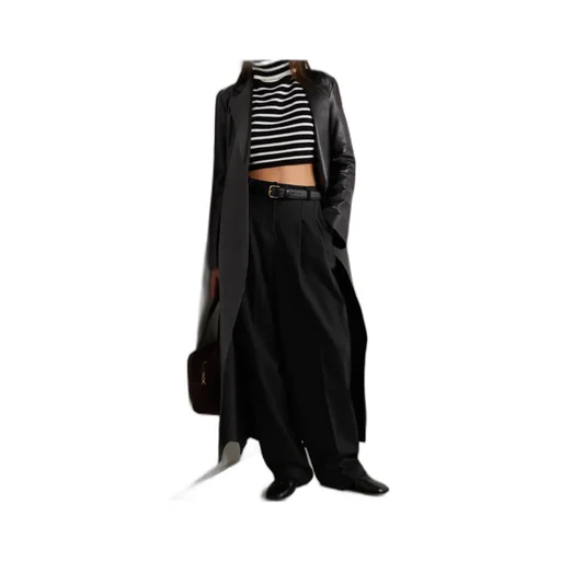 Layton Pleated Wool Trousers