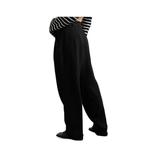Layton Pleated Wool Trousers