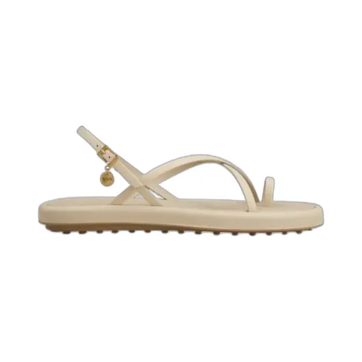 Cross-Strap Flat Sandals