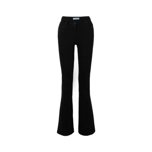 Mid-Rise Flared Jeans