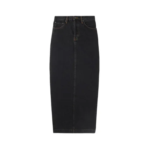 Denim Maxi Skirt