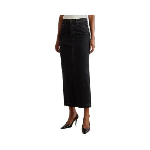 Denim Maxi Skirt