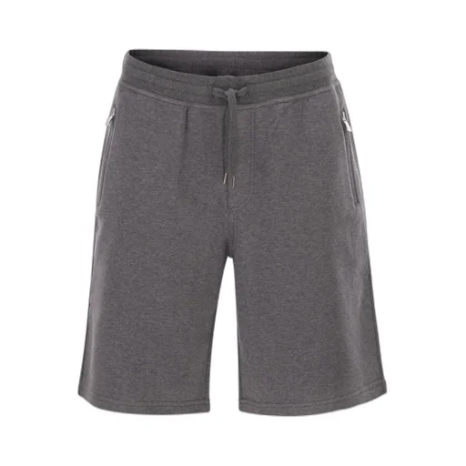 Elasticated-Drawstring Shorts