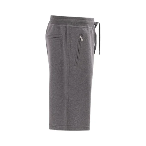 Elasticated-Drawstring Shorts
