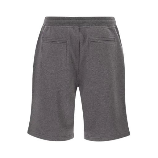 Elasticated-Drawstring Shorts