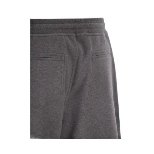 Elasticated-Drawstring Shorts