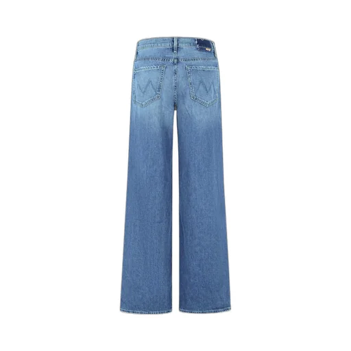 Blue Cotton Blend Jeans The Rerun
