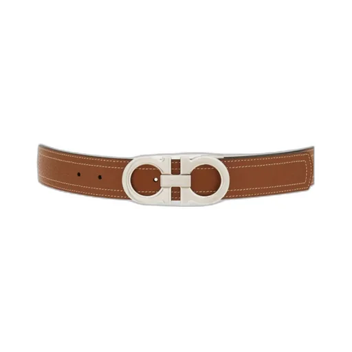 Reversible And Adjustable Gancini Belt
