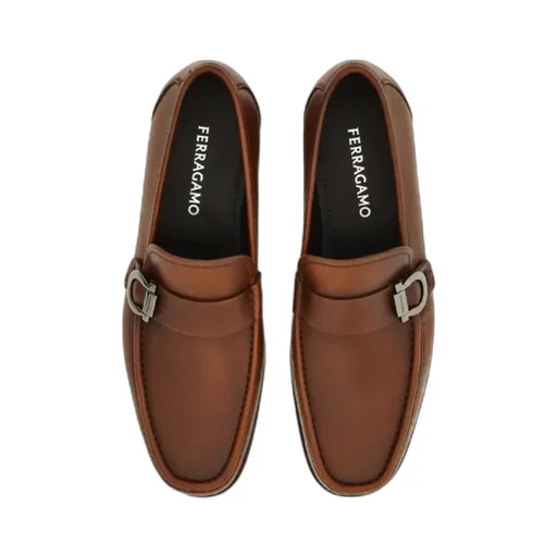 Loafer With Gancini Detail