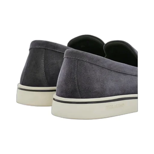 Boat Shoe Loafer With Gancini Detail