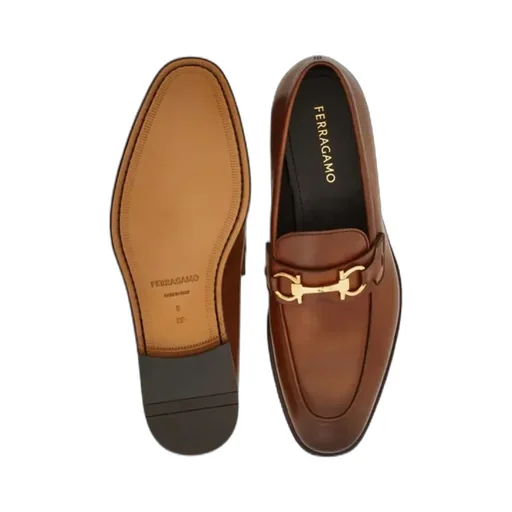 Loafer With Gancini Buckle