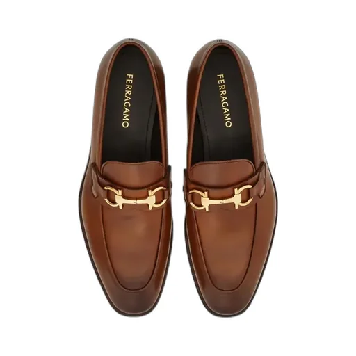 Loafer With Gancini Buckle
