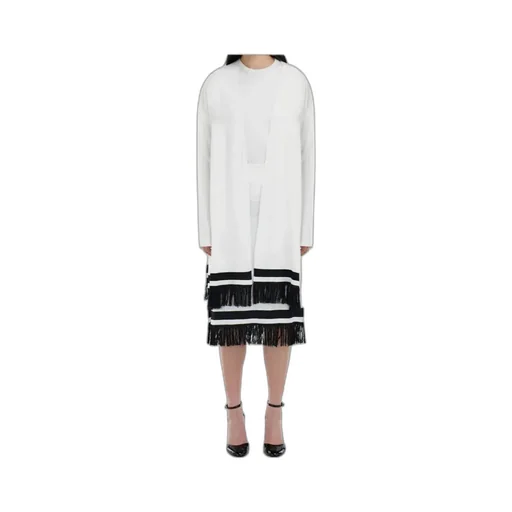 Long Fringed Cardigan