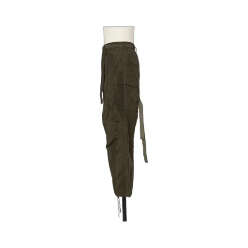 Sacai Belted Straight-Leg Patns